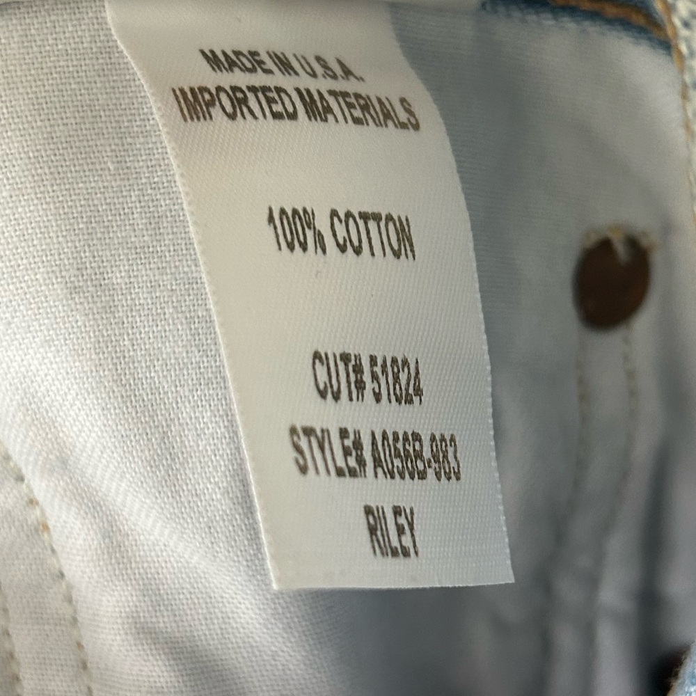 AGOLDE Riley Jean Straight Crop in Shatter - Picture 5 of 6